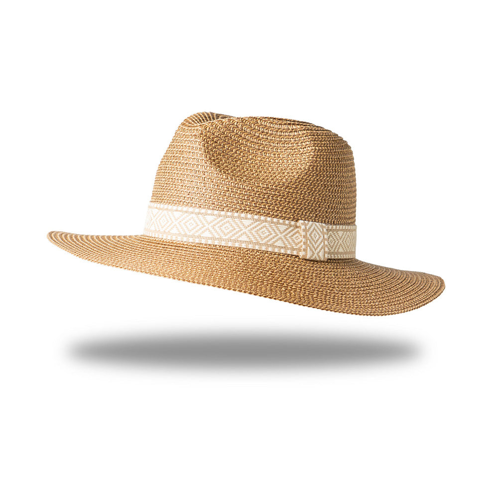 Allthreads Chestnut Catalina Panama Hat Sunshine Daydream
