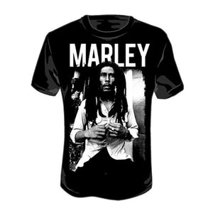Bob Marley Black & White T-Shirt – Sunshine Daydream