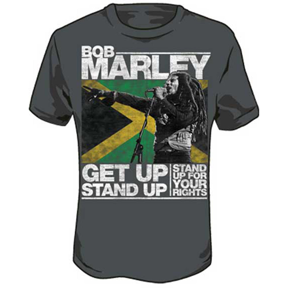 Bob Marley T Shirt Exodus Logo A Righe Ufficiale Unisex Nero Bob Marley T Shirt Exodus Logo A Righe Ufficiale Unisex Nero