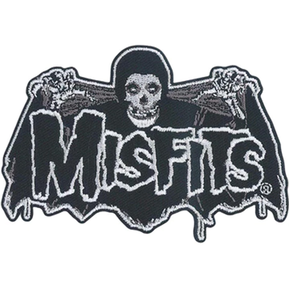 Misfits Old School Bat Fiend 4 x2 8 Patch Sunshine Daydream misfits-old-school-bat-fiend-4-x2-8-patch-sunshine-daydream