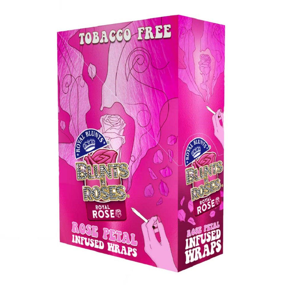 Royal Blunts N Roses - Rose Petal Infused Wraps - 25pk – Sunshine Daydream