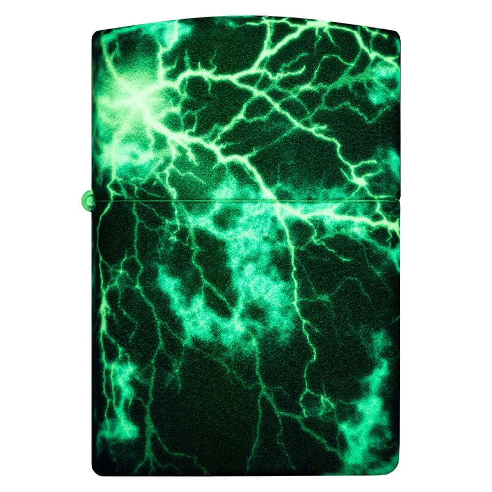 Zippo Lighter GlowInTheDark Lightning Sunshine Daydream