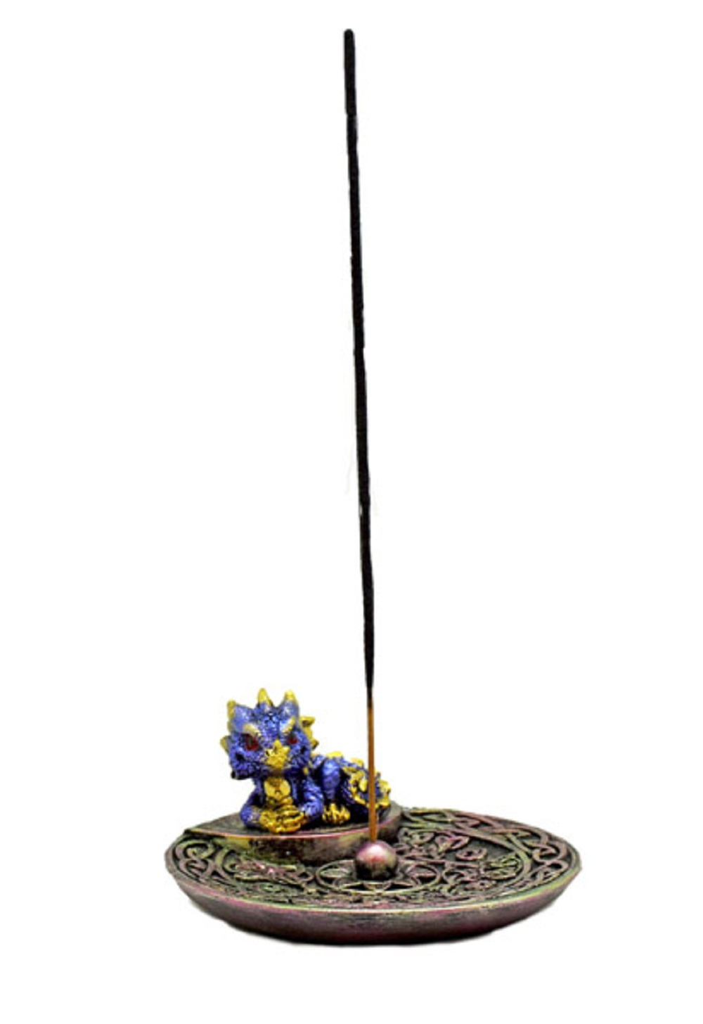 Blue Dragon Dish Incense Burner Sunshine Daydream