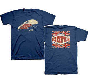 Reporter skøjte eksplicit Led Zeppelin Union Jack T-Shirt – Sunshine Daydream