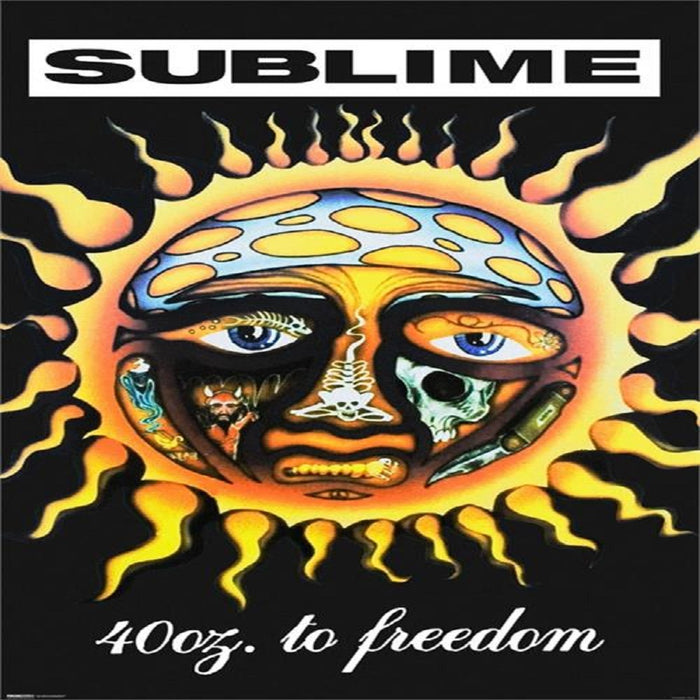 Sublime 40oz Of Freedom Poster – Sunshine Daydream